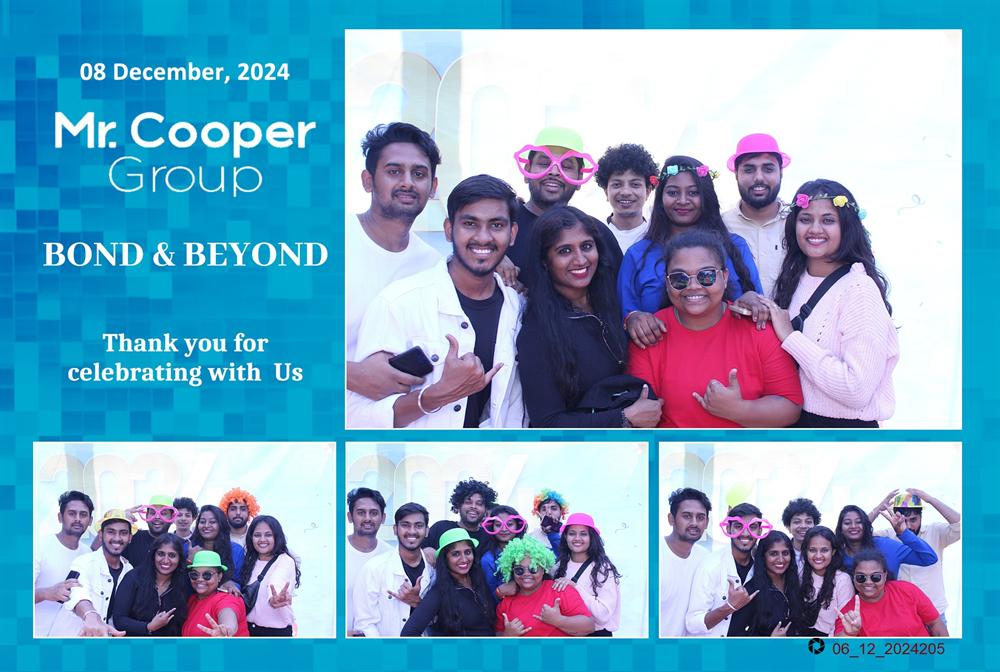 Mr. Cooper Group corporate event photo booth
